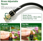 Flexible Drip Irrigation System Outdoor, Bendable Mist Cooling Sprayer - Image 3