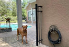 Zeckos Garden Hose Holder Tree of Life 12 Inch Cast Iron Bronze - Image 2