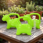 Haofy 3Pcs Animal Shaped Watering Cans, Plastic Handheld Set (Horse) - Image 5