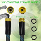 Junredy 75 FT Garden Hose, Flexible Water Hose with 10-Function Sprayer - Image 7