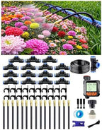 360° Adjustable Drip Irrigation System – Garden Watering Sprinkler System by Unknown