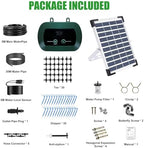 Lewisia 5W Solar Drip Irrigation System with Timer Auto Watering Kit for Garden Raised Beds Patio Lawn Greenhouse Up to 30 Plants - Image 6