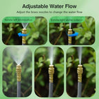 66 FT Drip Irrigation System - 360° Adjustable Garden Watering System - Image 2