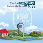 [No Blutooth Hub Required] Sprinkly Smart Lawn & Garden Hose Wifi Water Timer – 1 Zone Wi-Fi 6 Sprinkler Controller, Compatible with Alexa and Google Assistant, Auto/Manual/Rain Delay, IP55 Waterproof - Image 5