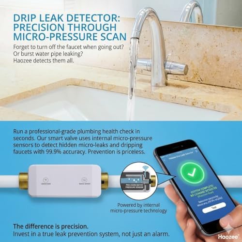 Haozee NSF Certified Smart Water Main Shutoff Valve Wifi - Image 5