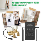 Washing Machine Water Leak Detector Kit with Dual Power Supply, Precise Sensor, Automatic Shut-Off Hot & Cold Valves 3/4" 90° , Alarm Sound and Alarm Light - Image 7