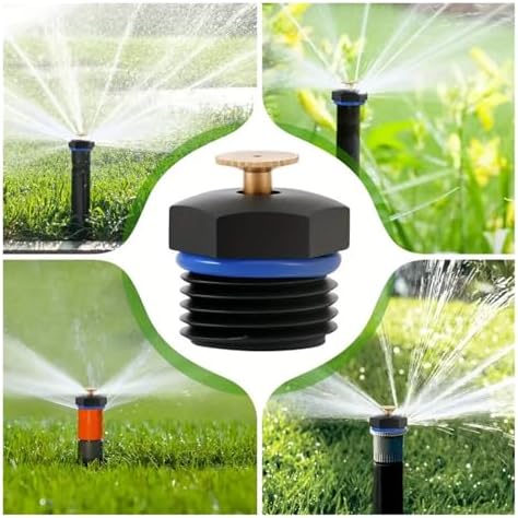 60pcs 360° Adjustable Misting Nozzle, 1/2" Micro Spray Heads for Garden Lawn Irrigation - Image 5