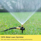 FANHAO Professional Garden Hose Nozzle + 2 Pack Lawn Sprinkler - Image 2