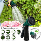 Coil Hose 50FT EVA Coil Garden Hose With 3/4'' Brass Connector - Image 4