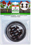 Blumat 10 Distributor Drippers with 3mm Tubing for Drip Irrigation and Automatic Watering | Drip Line System Parts (2 Pack (3mm)) by BlumatWateringSystems