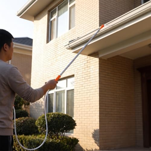 Electric Sprayer Extension Wand 9.84ft Stainless Steel Hose - Image 7