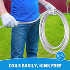 SPECILITE 50ft 304 Stainless Steel Metal Garden Hose with Independent Grip - Image 5