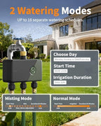 Diivoo Brass 3 Zone WiFi Water Timer - Image 2
