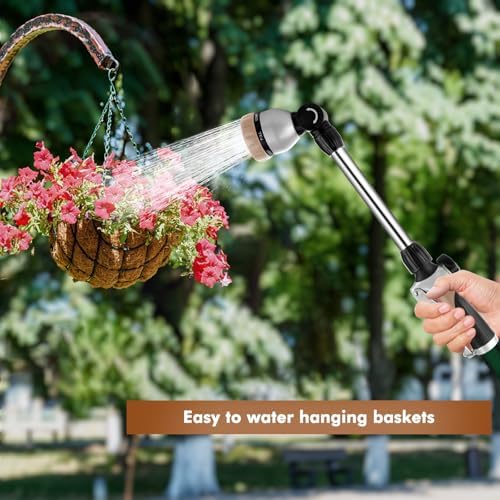 RESTMO Heavy Duty Metal Hose Wand, Watering Wand for Garden Hose - Image 6