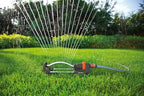 Gardena Viereckregner Aqua S: Rasensprenger zur Bewässerung von Flächen von 90-220 m², Reichweite 7-17 m, Sprengweite max. 13 m, integrierter Metallfilter (18700-20) - Image 7