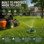 Yaomiao 8 Pieces Sprinkler Head Protector, 6.3 Inch Green Nylon Ring - Image 6