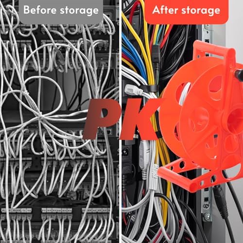 Homeon Wheels Cord Storage Reel with Handle Driven Easy to Use with Carrying Bag - Image 5
