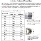 Beduan Brass BPL Push to Connect Air Fittings Elbow 1/2" Tube OD x 1/2" NPT Male 90° Degree Adapter (Pack of 5) - Image 4