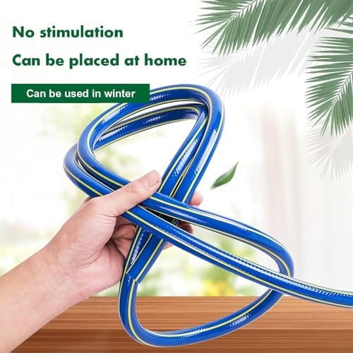 Outdoor Hose Holder Storage, Portable/Wall Hose Reel Set,Heavy Duty Garden Hose Reel with Flexible 2/1" PVC Rubber Hose, Home Hose Storage Solution (Color : 15m) - Image 3