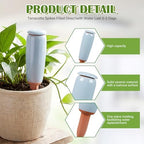LemonRoad 4 Pack Terracotta Watering Spikes Plant Self Watering Globes Devices Large 17.5 oz Potted Plant Waterer Automatic Planter Inserts for Indoor Outdoor Plants - Image 3