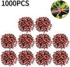 Adjustable Irrigation Drippers Irrigation Nozzle Adjustable Dripper Sprinkler Emitter Micro Drip Watering Spray Water Dropper Head(1000PCS) - Image 2