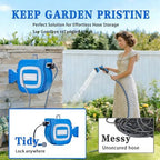 1/2 inch 100FT Retractable Garden Hose Reel Tool - Image 2