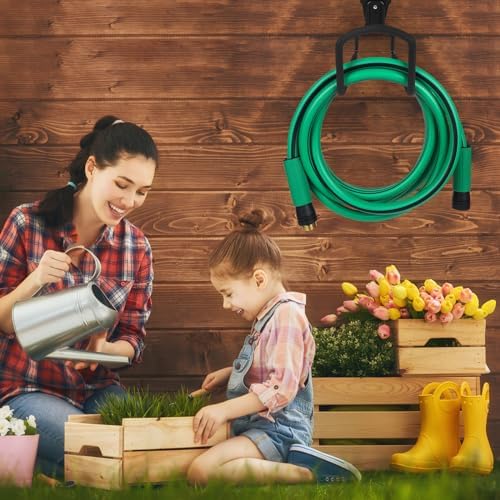 AIODE Heavy Duty Garden Hose, 5/8 in x 100 FT, Super Flexible Hybrid Rubber - Image 4