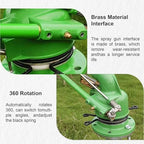 2" Farm Irrigation Sprinklers, Farm Irrigation Sprinkler with Pressure Gauge, 360° Large-Area Watering Spray, Watering Spray with 7 Replacement Nozzle, for Farmland, Farm Irrigation, Industrial - Image 4