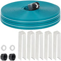 LINEX Sprinkler Soaker Hose 75 ft for Garden Lawn Watering Hose with Stakes by LINEX