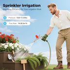 Agriculture Irrigation Spray Gun Sprinkler Large-Area 360° Adjustable Watering (2'' Update) - Image 3