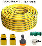 1/2" Diameter Flexible Rubber Water Hose, 5M 10M 15M 20M 30M Heavy Duty Garden Tubing, Leakproof Wear Resistant All-Weather Outdoor Watering Pipe, 1 Piece(5m) - Image 2
