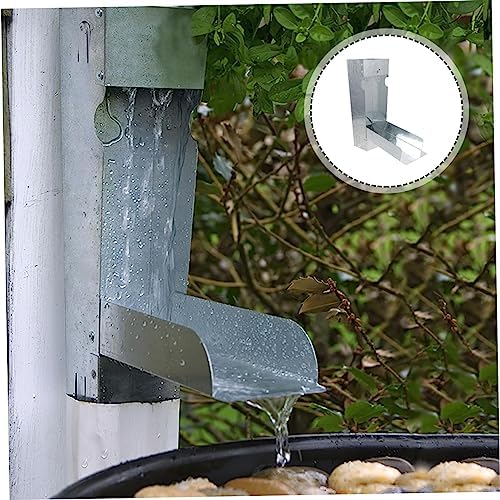 Rainwater Diverter Foldable Iron for 3x4 Inch Downspout - Image 4