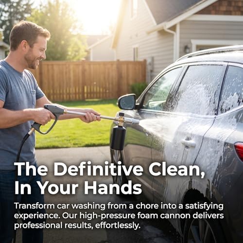 Garden Hose High Pressure Nozzle, Powerful Hose Nozzle High Pressure, Professional, Utilizes Hydraulic Boosting Technology for Garden Hoses, Cars, Lawns, and Outdoor Cleaning, Effortless Removal (B) - Image 3