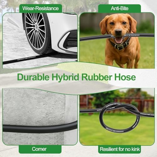 SPECILITE Garden Hose Reel With 100Ft Water Hose, 360° Rotation Frame - Image 5