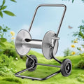 Outdoor Mobile Hose Reel Cart, Heavy Duty Hose Reel, Storage Rack for Planting, Garden Watering, Lawn Irrigation, Car Washing by Unknown