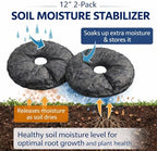 SteadySpring® Smart 30+Day Watering Mat for 10 in to 12 in Containers for Houseplants, Annuals, Herbs, Trees, Tomatoes - Self-Filling, Lasts 30+ Days, Automatic Irrigation Mat (2-Pack) - Image 3