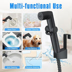 JONKEAN Black Handheld Toilet Bidet Sprayer for Cleaning - Image 3