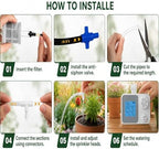 Vacation Plant Watering Devices & Indoor Irrigation Kit, Automatic Drip System with Adjustable Drippers for Indoor Outdoor Garden, Waters 15 Plants - Image 7