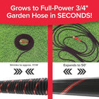 Pocket Hose Ballistic 50 FT Expandable Garden Hose, No-Kink, As Seen on TV - Image 2