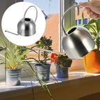 Abaodam Stainless Steel Watering Can with Long Spout 1.5l for Indoor and Outdoor Plants Garden Tool Sturdy Plant Watering Bottle for Flower Care - Image 3
