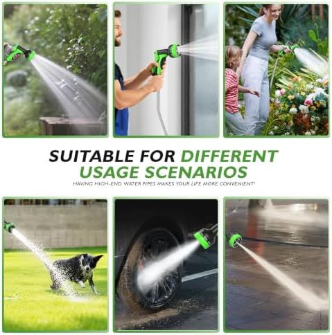 75 FT Leak-proof Stainless Steel Metal Garden Hose,Non-Expanding Water Hose - Image 7
