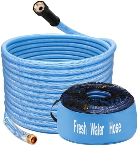 Kohree RV Water Hose 50 FT, 5/8" Drinking Water Hose with Storage Bag by BuyNowKohreeRVAccessory