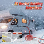 Upgrade 13FT，26FT，50FT RV Heated Drinking Water Hose | Water Line Freeze Protection -45°C（-49°F）Heat Garden Hoses,Water Hose for Winter Includes Adapter for Connection to Either End of Hose - Image 6