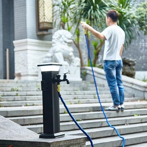 Freestanding Square Garden Water Column - 23.6in Outdoor Vertical Water Feature for Irrigation & Washing, Perfect for Gardens, Patios & Yards - Image 4