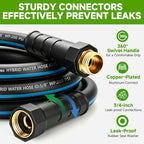100FT 5/8" Heavy Duty Garden Hose, NON-EXPANDABLE Flexible Water Hose, No Kink - Image 3