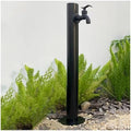 Outdoor Stainless Steel Faucet Stand - Freestanding Vertical Garden Hose Holder for Outdoor Use - Durable 304 Material, Ideal for Garden and Yard by Unknown