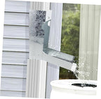 Rainwater Diverter Foldable Iron for 3x4 Inch Downspout - Image 5