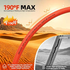 SPECILITE 5-layer 5/8" Hot/Cold Garden Water Hose 100ft, Burst 1200psi - Image 4