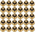 60PCS Brass Mister Nozzles Misting Nozzles for Cooling System Water Mister Sprinkle Fog Nozzles for Patio Garden 0.004-0.039" Sprayer Irrigation Tool Kit (Size : 0.4mm) by Unknown