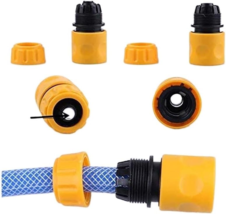 22/31 Pcs Garden Hose Connector Set Connector End 3 Tap Extender Hose Quick Connectors Repair Joint Pipe Irrigation Accessories(22 Pcs) - Image 6
